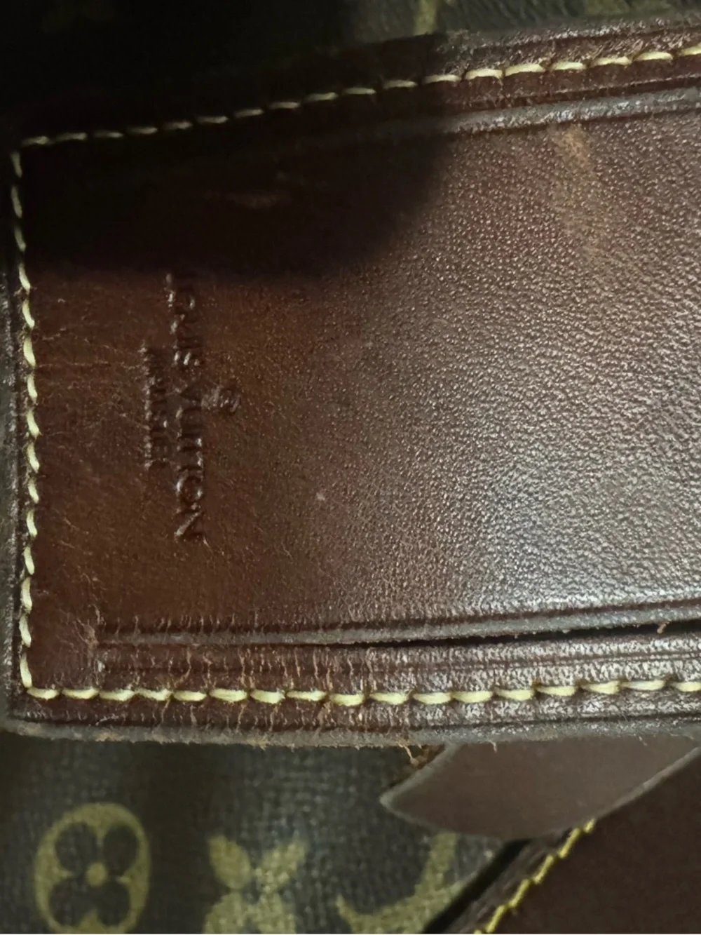 Louis Vuitton Brown Monogram Keepall Duffel Bag